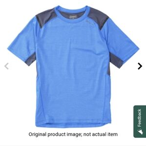 Sugoi Men's  Titan Blue short sleeved Biking Top size small